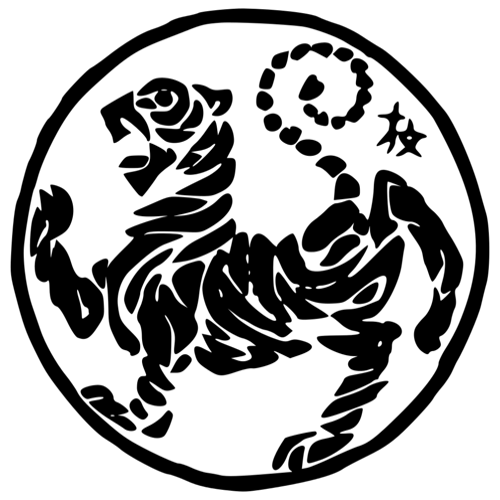 The tiger logo of shotokan karate